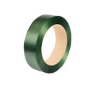 Pakkausteippi PET 15,5x0,7mm 1650m vihreä