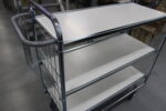 Komplekteerimiskäru 2 tasapinnaga 1195 x 470 x 1120mm, KOKM8000-2L-CL - Image 6