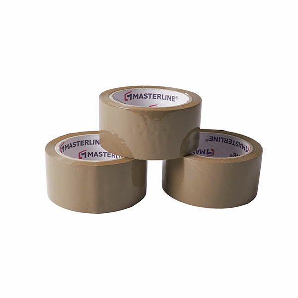 Packing tape PP brown acrylic 48mm x 66m thickness 25µm