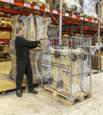 Pallet container 1200x800x1800 opening long side, KOKM901800 - Image 4