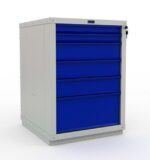 Töölaud 1200x700 mm LED-valgusti, perforeeritud pleki ja sahtliboksiga, PREXP205 - Image 8