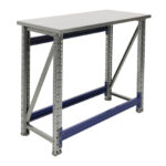 Töölaud 1000x500 mm metallkattega, PRMAST101