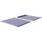 Metal cabinet for tools 1000x950x500 mm, with two drawers and perforated sheet, PR021020 - Image 4