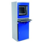 Arvutikapp1730x280x640 mm hall/sinine, I71152