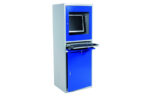 Arvutikapp1730x280x640 mm hall/sinine, I71152