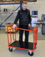 Platvormkäru 1000x600x1000mm, 500kg, KOKM731-4B - Image 5