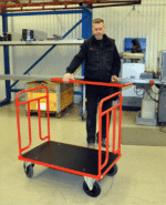 Platvormkäru 1000x600x1000mm, 500kg, KOKM731-4B - Image 6