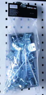 Set of 30 hooks for perforated wall, 74113 - Image 2