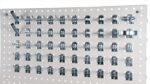 Set of 50 hooks for perforated wall, I74115