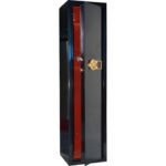Оружейный сейф, Arsenal LUX T EL, 1404x354x350 мм, степень защиты S1, лакированный черный