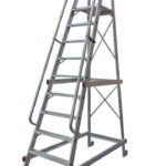 Treppredel 10-astmeline, platvormi kõrgus 2520 mm, SKKTT310