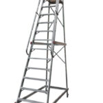 Treppredel 13-astmeline, platvormi kõrgus 3310 mm, STKTT313