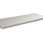 Riiuliplaat 1500x500 STANDARD, 150 kg, RAL7038, helehall