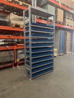 Полка для коробок 2100x994x400, 55 коробок 400x180x95 мм