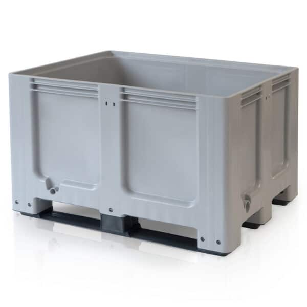 Big box alusekonteiner 1200x1000x760 mm, 2 suusaga, dün. 400 kg, TB980830