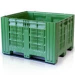 Big box alusekonteiner 1200x1000x780 mm, 2 suusaga, dün. 400 kg, TB980850
