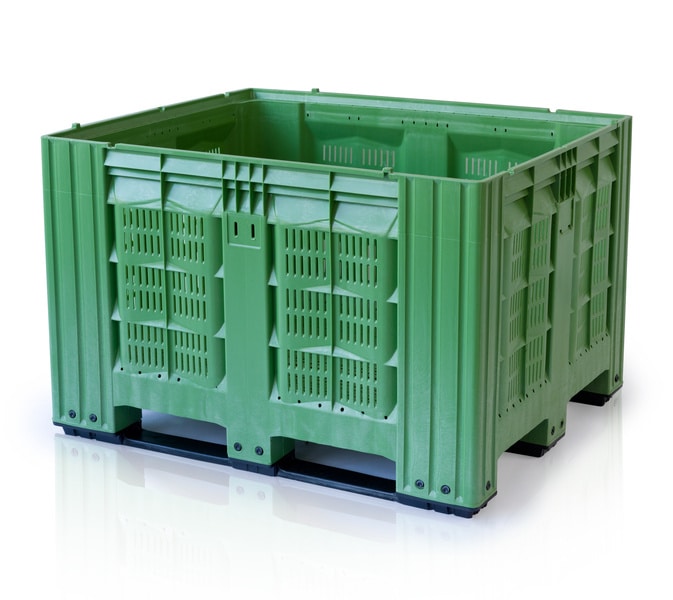 980850_980850_60ab8dc1deeae_l Big box alusekonteiner 1200x1000x780 mm, 2 suusaga, dün. 400 kg, TB980850 - Image 1