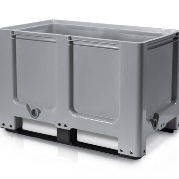 Big box alusekonteiner 1200x800x800 mm, 2 suusaga, dün. 400 kg, TB980810