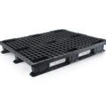 Medium plastikalus 1200x1000x160 cm, dün. 1300 kg, must, TB981260
