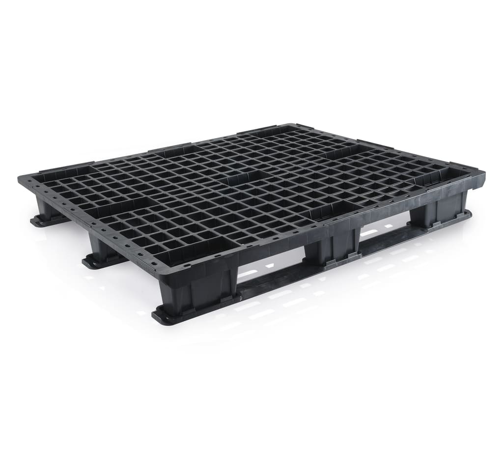 e_981260_l Medium plastikalus 1200x1000x160 cm, dün. 1300 kg, must, TB981260 - Image 1