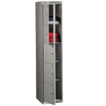 Pesukapp W15380, 1820x380x450 mm, RAL7035 - Pilt 2