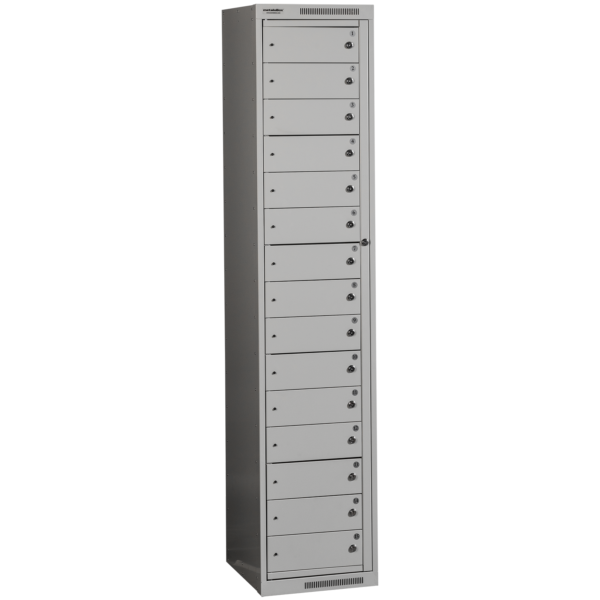 Pesukapp W115380, 1820x380x450 mm, RAL7035